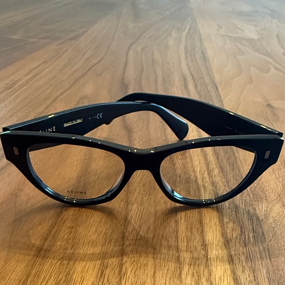 Celine Black Cat Eye Eyewear - Picture 1 of 9